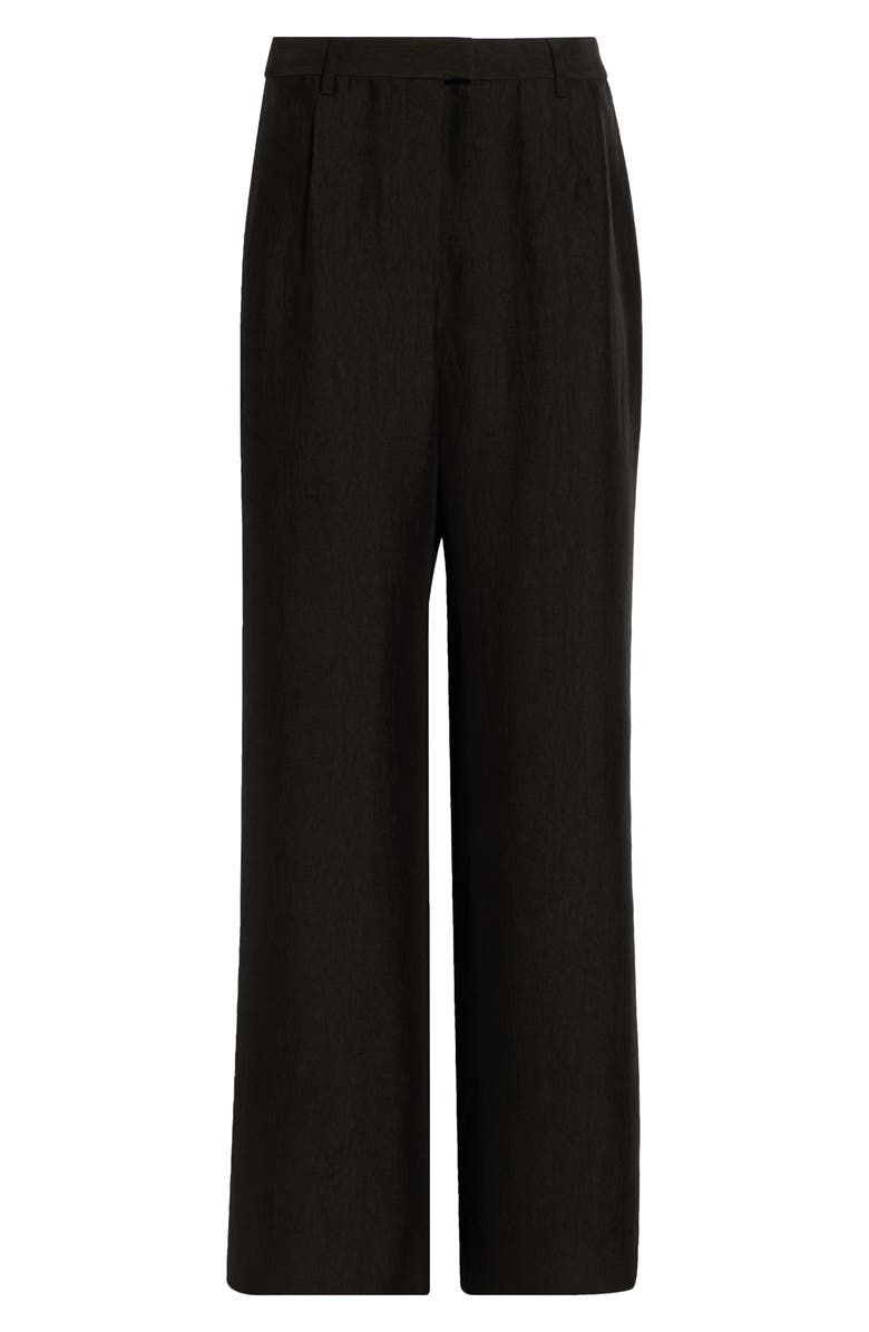 Jason Wu Collection Washed Twill Straight Leg Trousers, Alternate, color, Nori