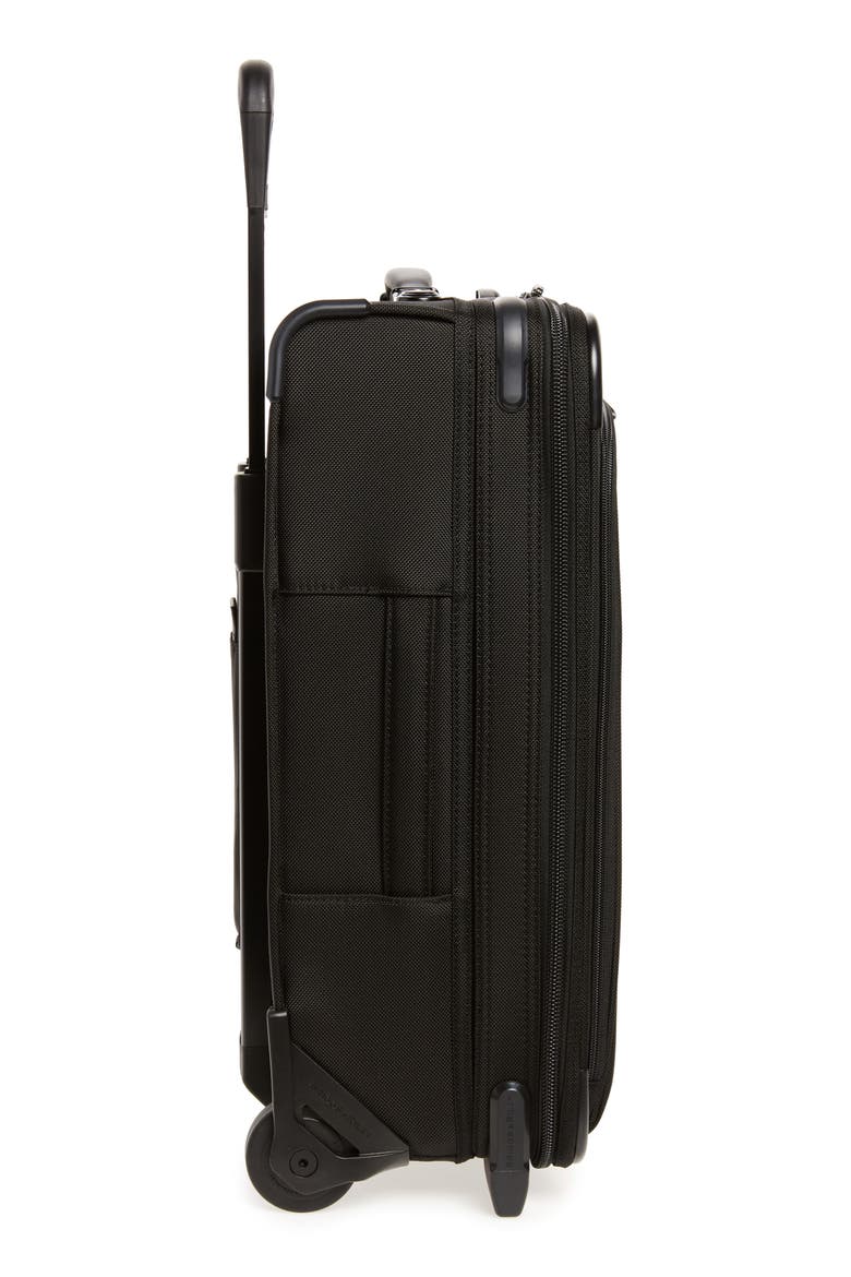 Baseline 22-Inch Expandable Wheeled Carry-On, Alternate, color, BLACK
