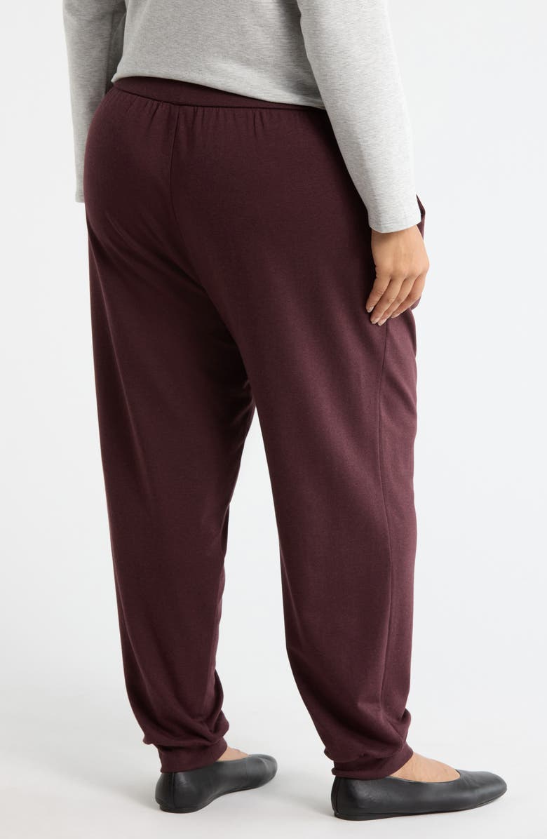 Eileen Fisher Terry Ankle Pants, Alternate, color, Casis