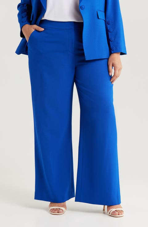 Wide Leg Pants (Plus)