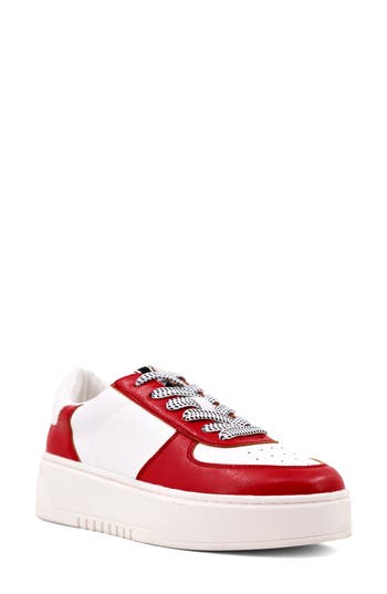 Shushop Shirley Platform Sneaker In Multi