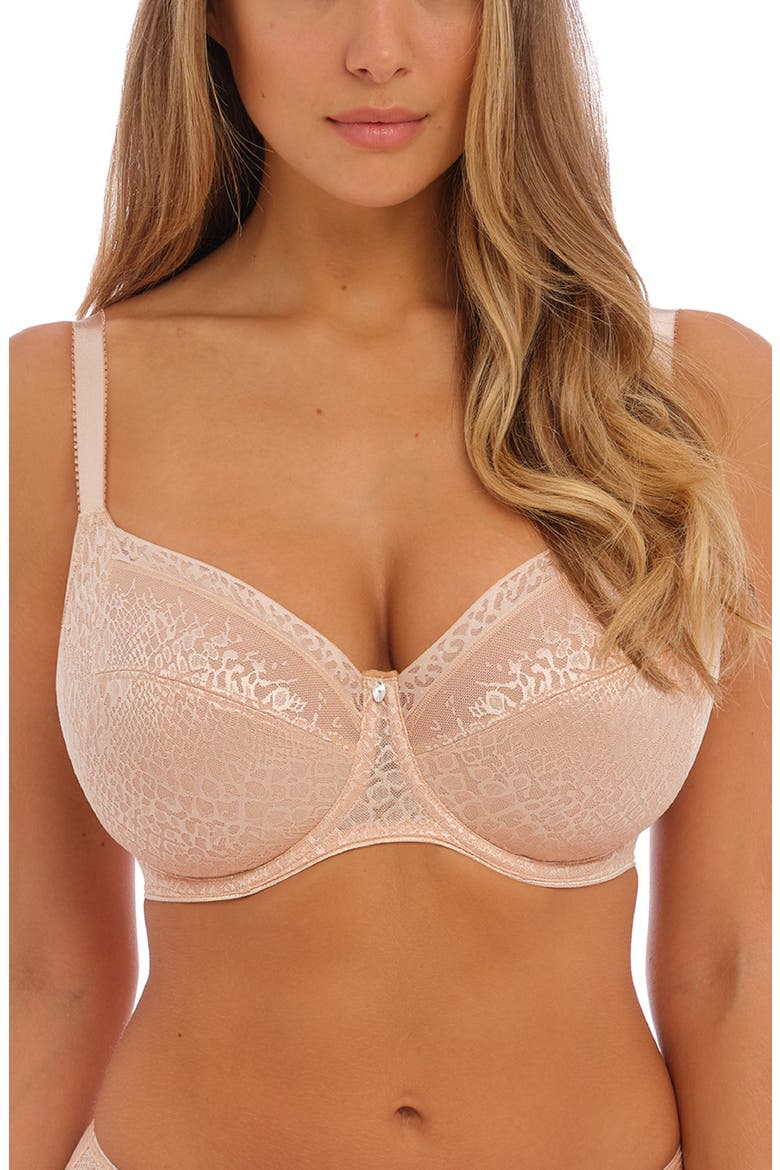 Envisage Underwire Side Support Bra, Main, color, NATURAL BEIGE