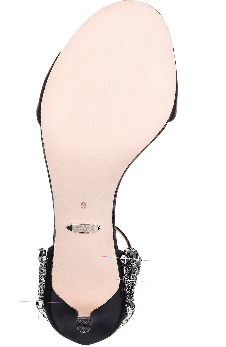 Badgley Mischka Collection Badgley Mischka Adora Embellished Kitten Heel Sandal, Alternate, color,