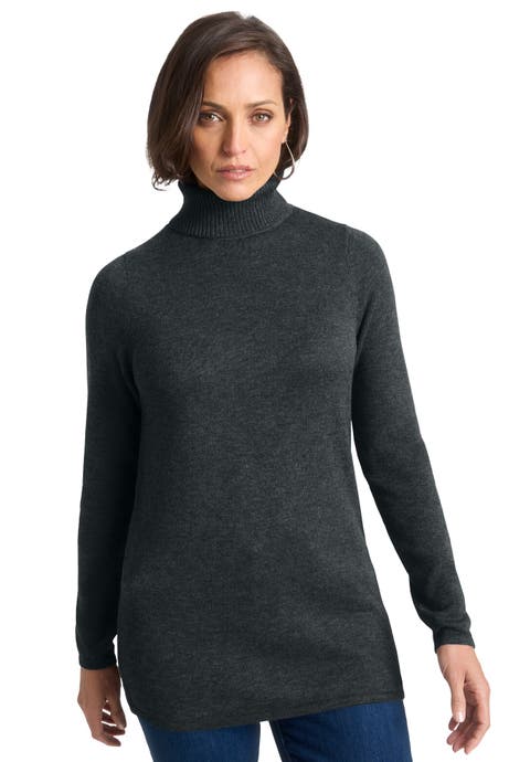 Carefree Cashmere Turtleneck (Plus)