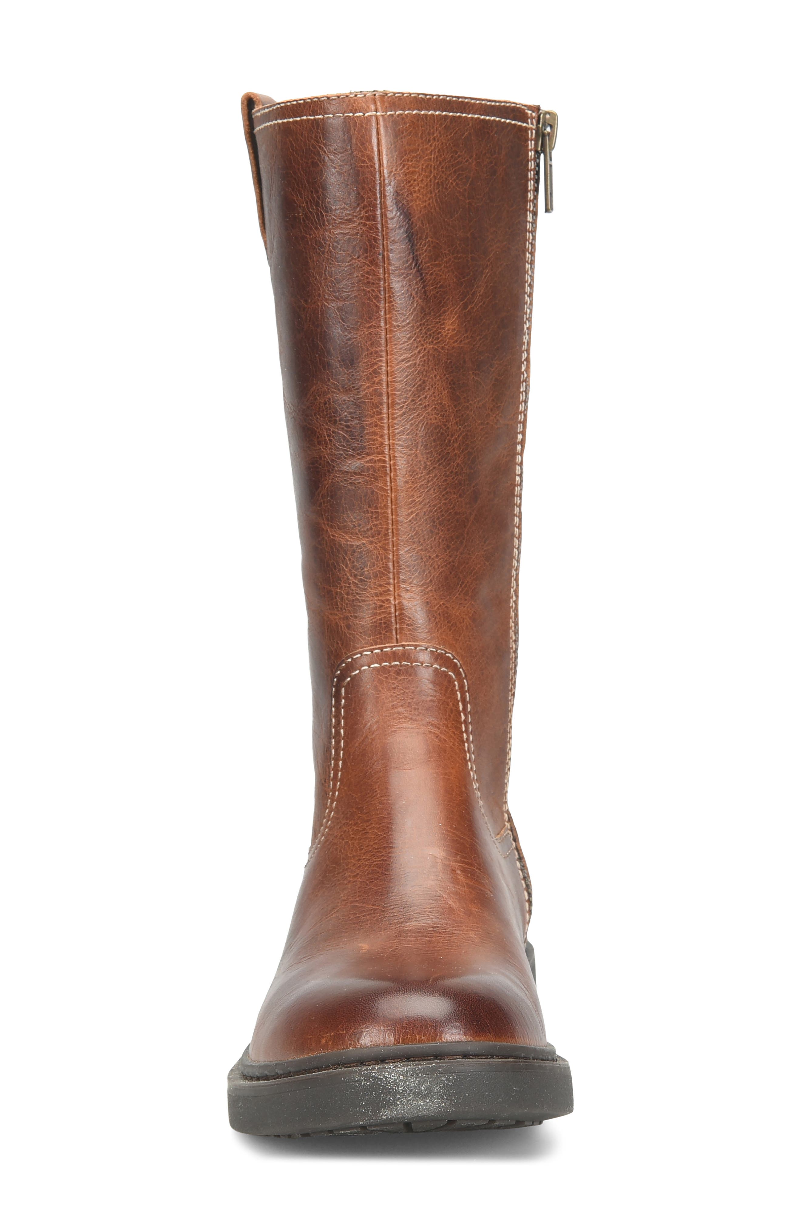 Bradey Leather Boot, Alternate, color, TAN LEATHER