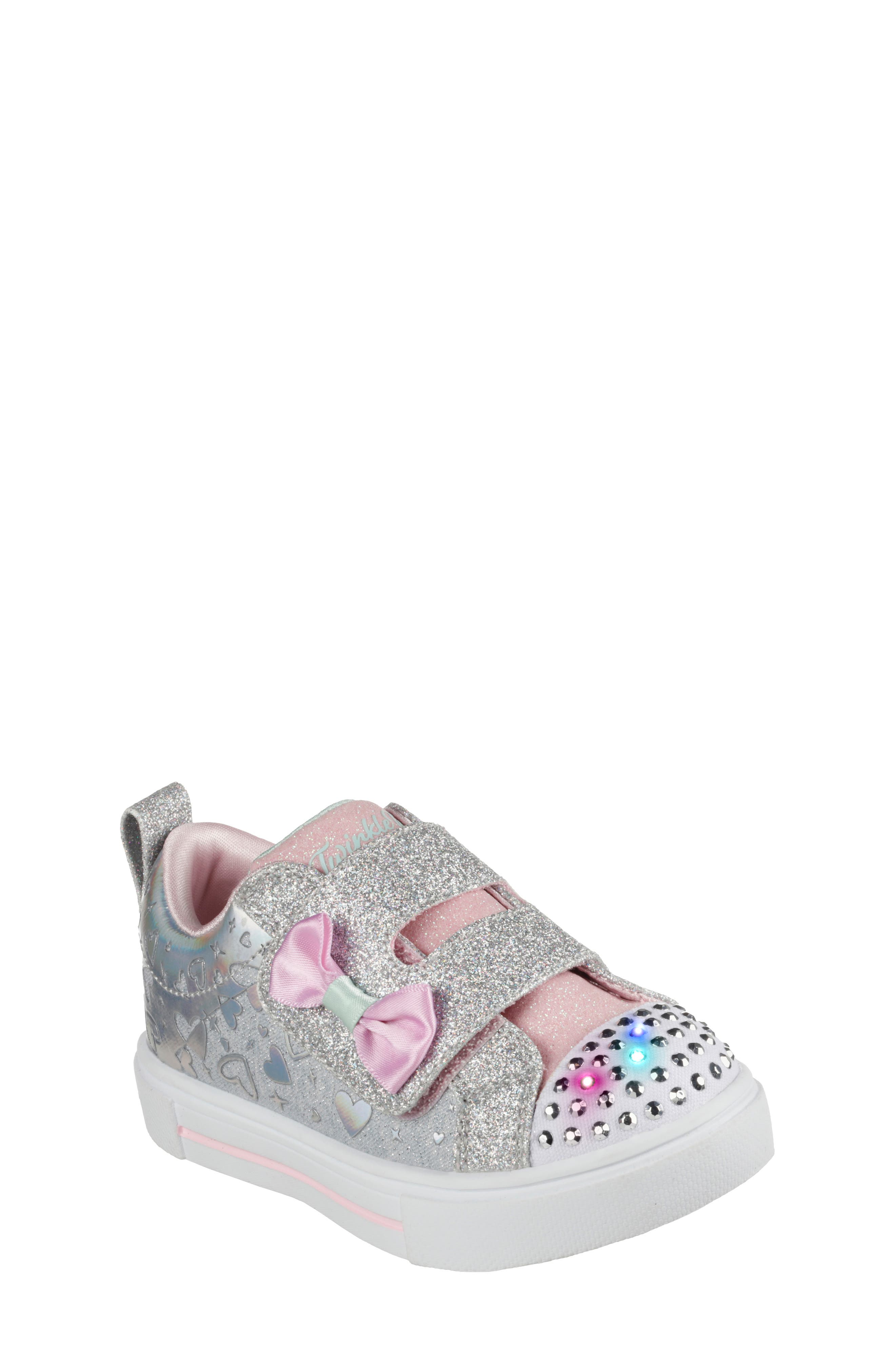 SKECHERS Twinkle Toes Twinkle Sparks Light-Up Sneaker, Main, color, 