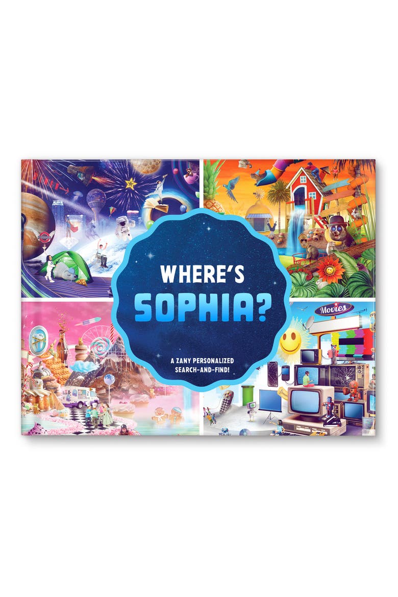 'Where's Name" Personalized Search & Find Book, Main, color, MULTI