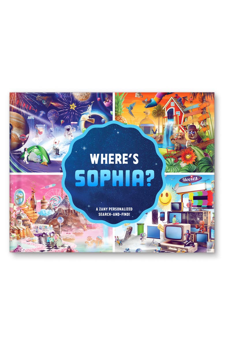 I See Me! 'Where's Name" Personalized Search & Find Book, Main, color, Multi