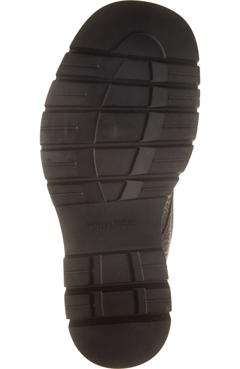 Bottega Veneta Haddock Lug Sole Boot, Alternate, color, 1001 Black/ Black