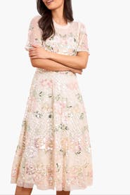 Needle & Thread Rosalie Short Sleeve Ballerina Dress