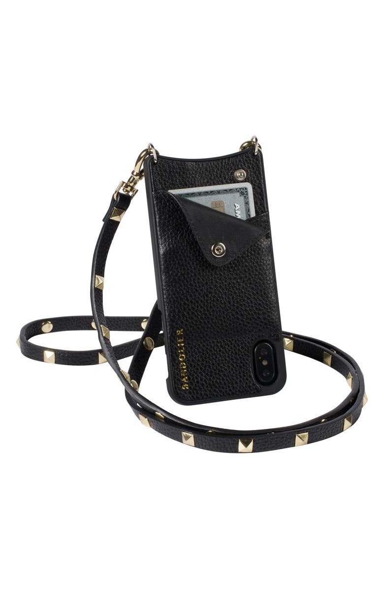 Bandolier Sarah iPhone X/Xs Crossbody Case, Alternate, color, 