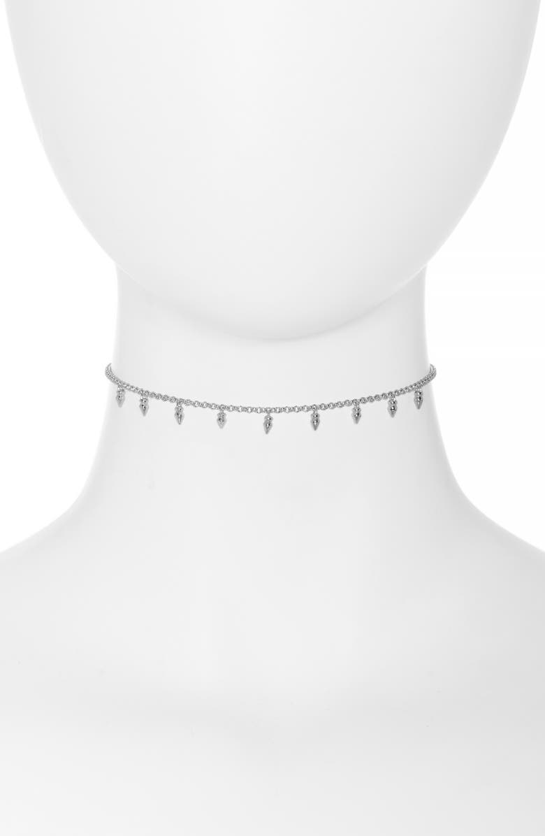 Kendra Scott Addison Charm Choker, Main, color,