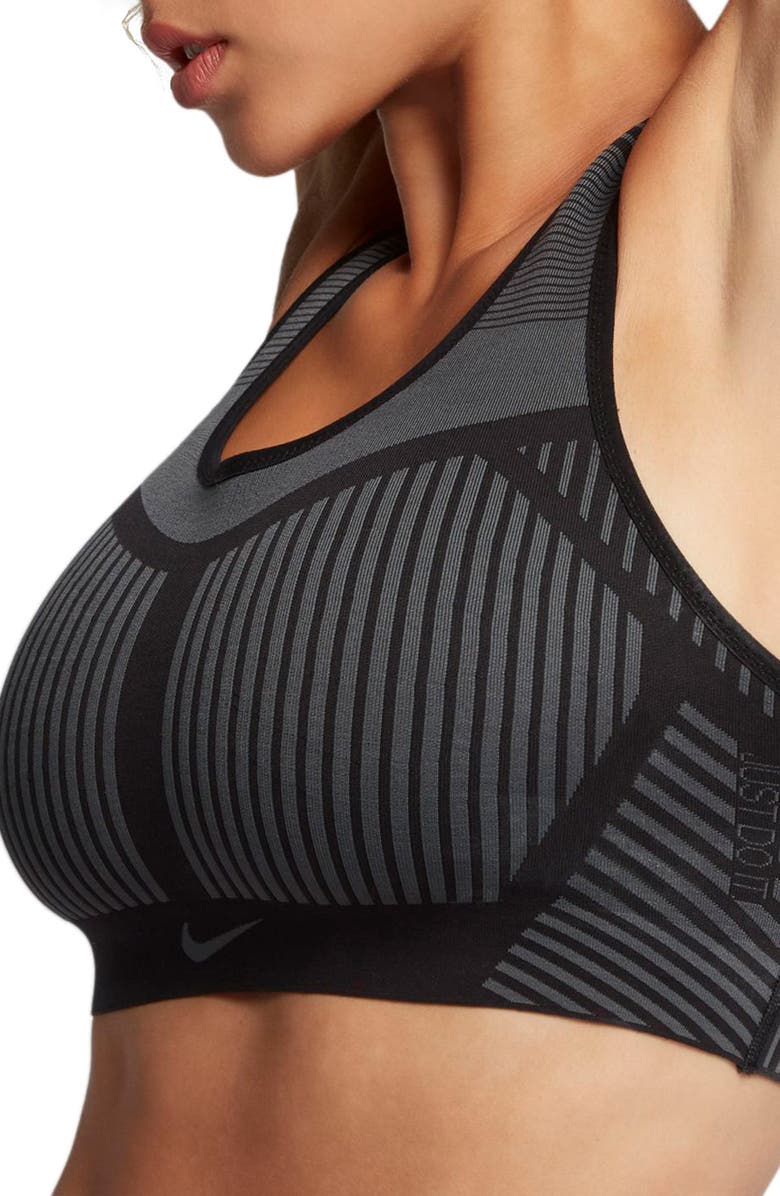 Nike FE/NOM Flyknit Racerback Sports Bra, Alternate, color, 