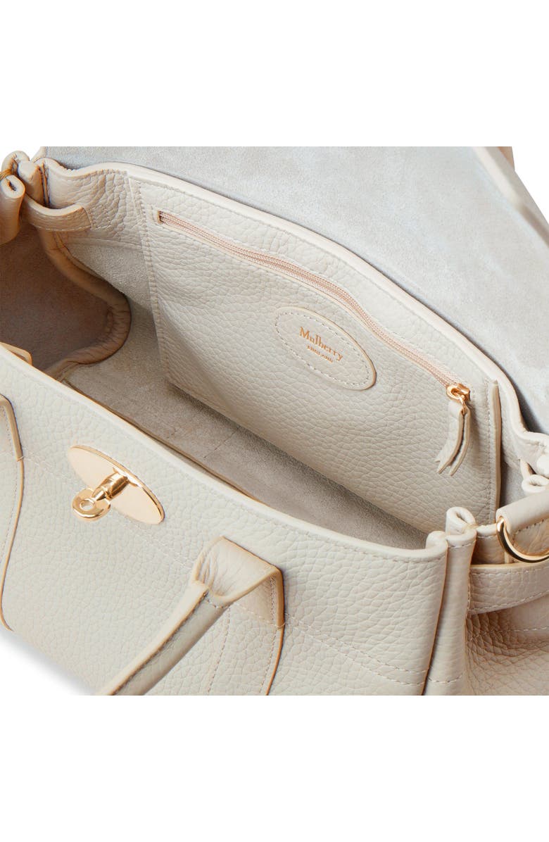 Mulberry Small Bayswater Satchel, Alternate, color, Chalk