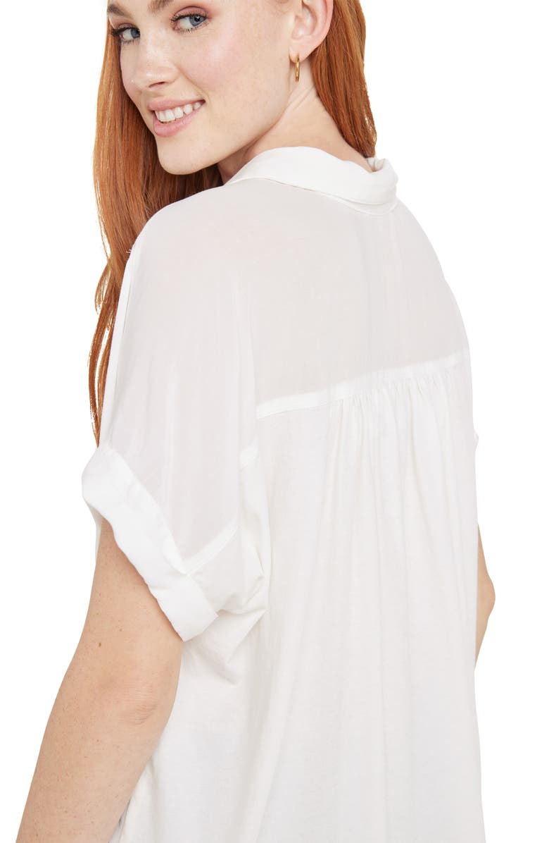 Splendid Paige Button-Up Shirt, Alternate, color, White