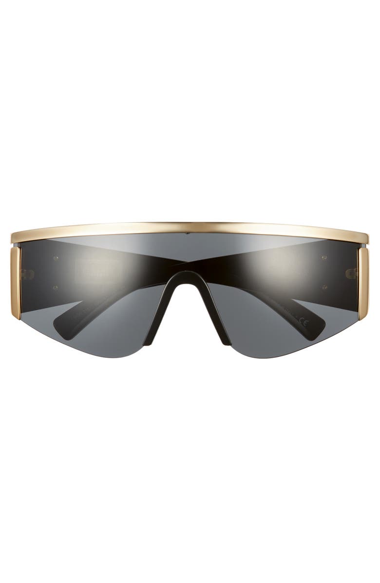 Versace Tribute 147mm Shield Sunglasses, Alternate, color,