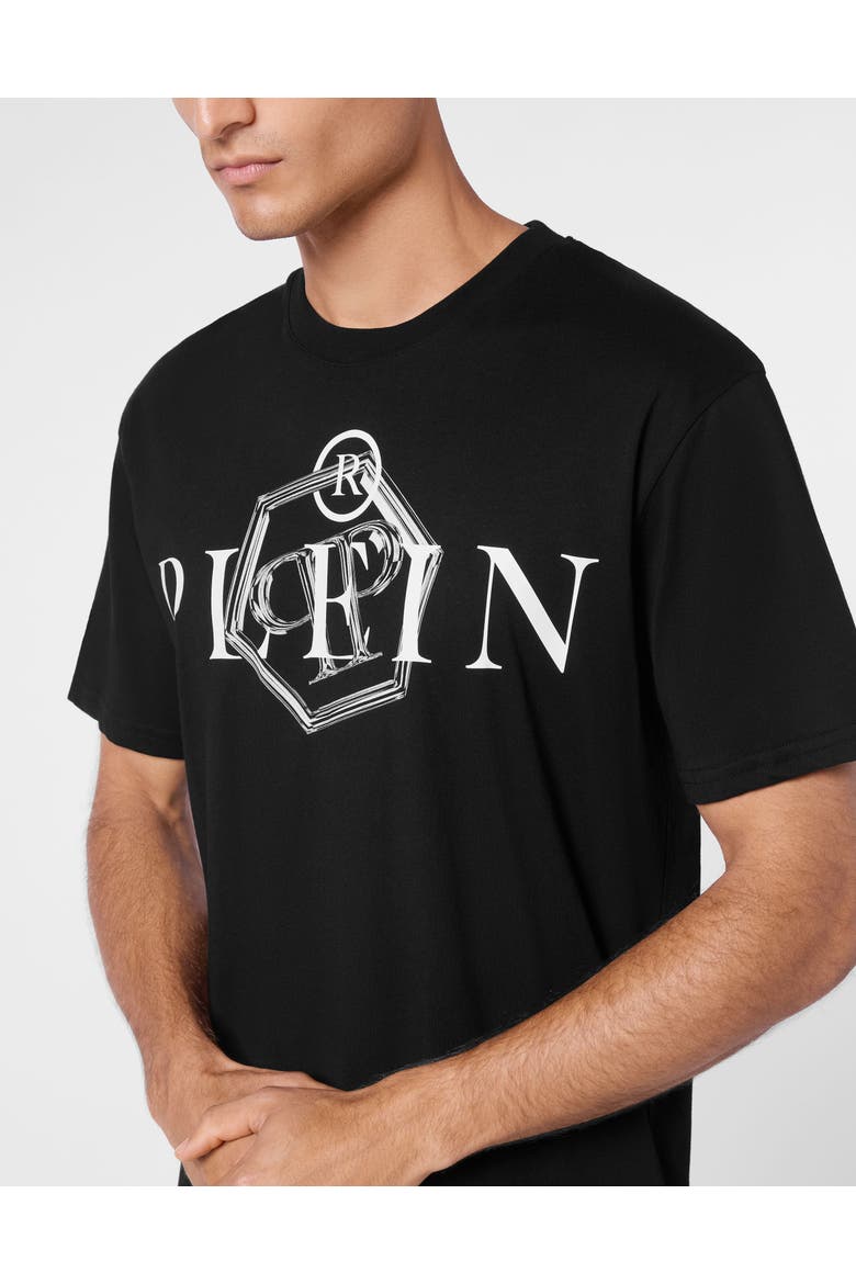 T-Shirt Round Neck Ss Philipp Plein Tm Luxe Men, Alternate, color, black