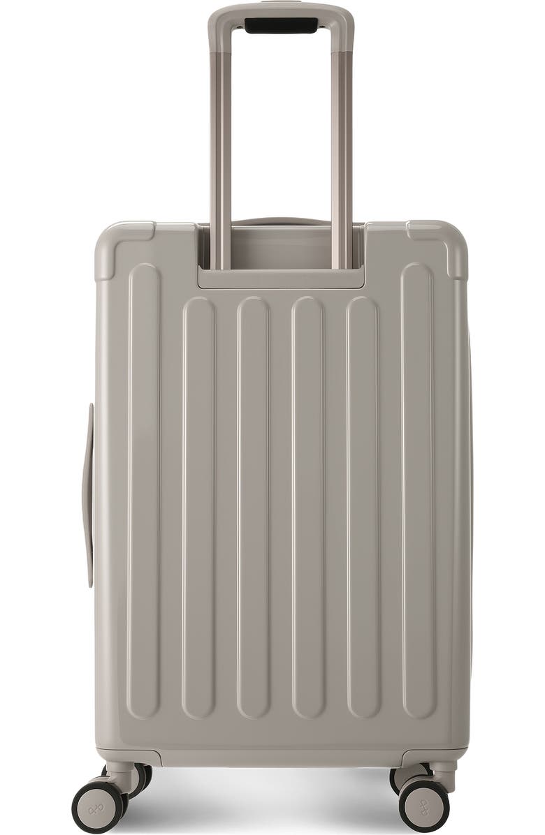 Hedgren Nostos Glossy Medium Spinner Suitcase, Alternate, color, Pebble