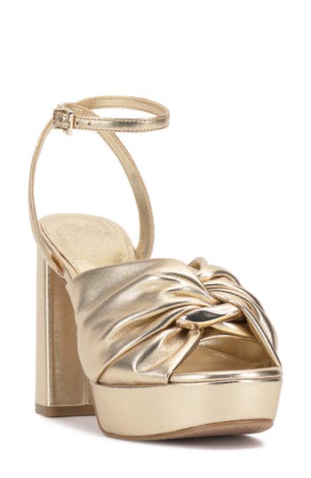 Vince Camuto Phebie Platform Sandal In Egyptian Gol