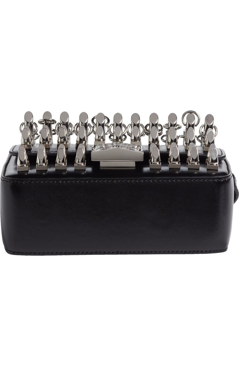 Givenchy Small 4G Studded Leather Shoulder Bag, Alternate, color,