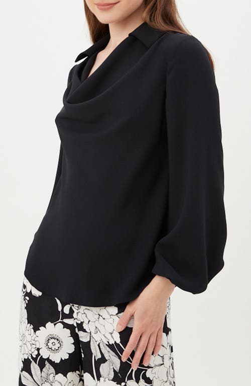 Trina Turk Tanoshi Top In Black