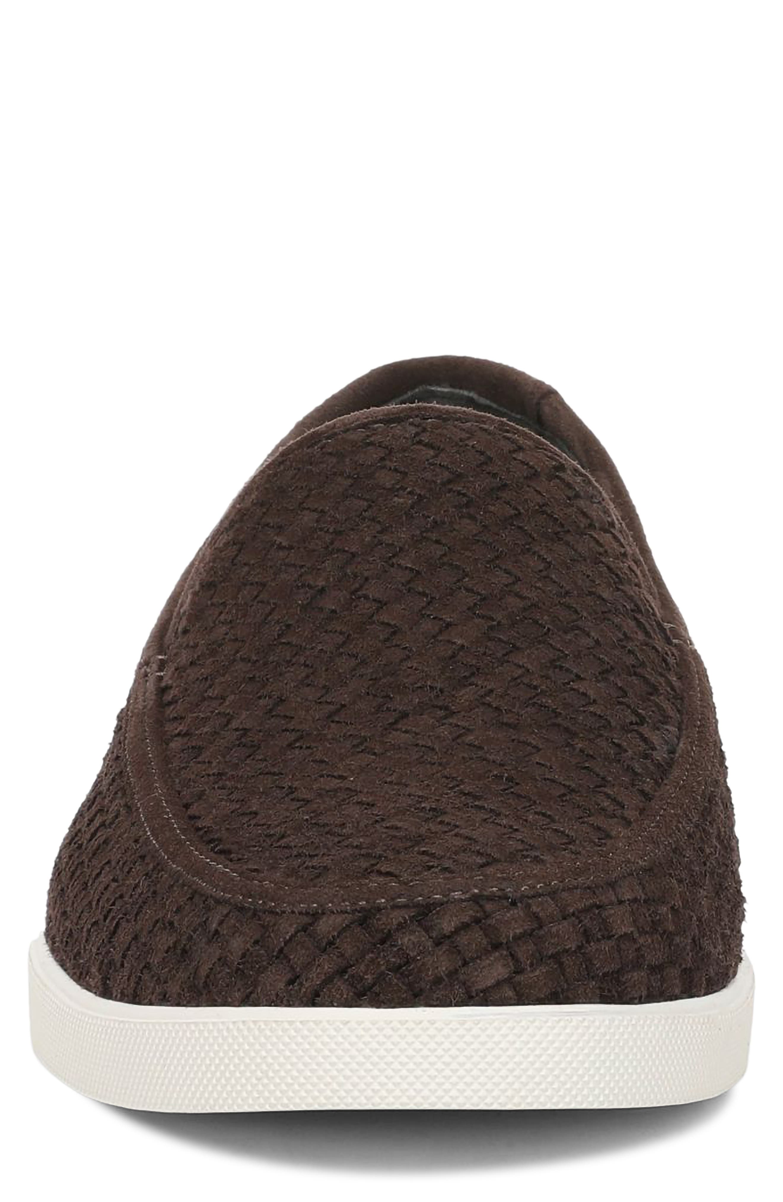 Vince Sonoma Weave Loafer, Alternate, color, Cocoabrown