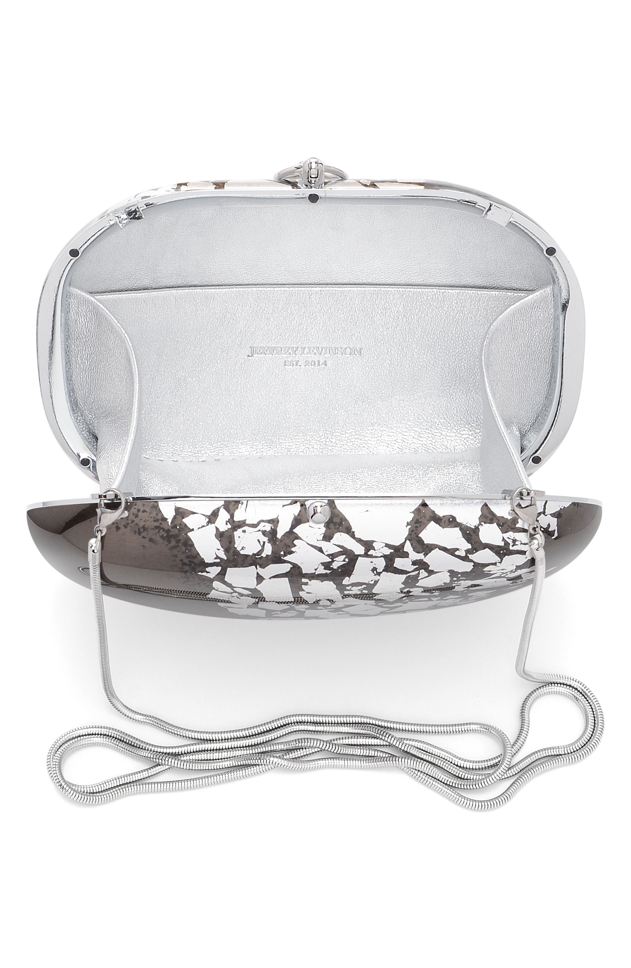 Jeffrey Levinson Elina Precious Metals Clutch, Alternate, color, 