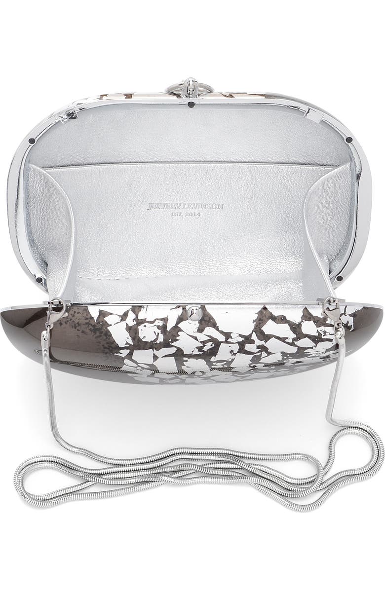 Jeffrey Levinson Elina Precious Metals Clutch, Alternate, color,