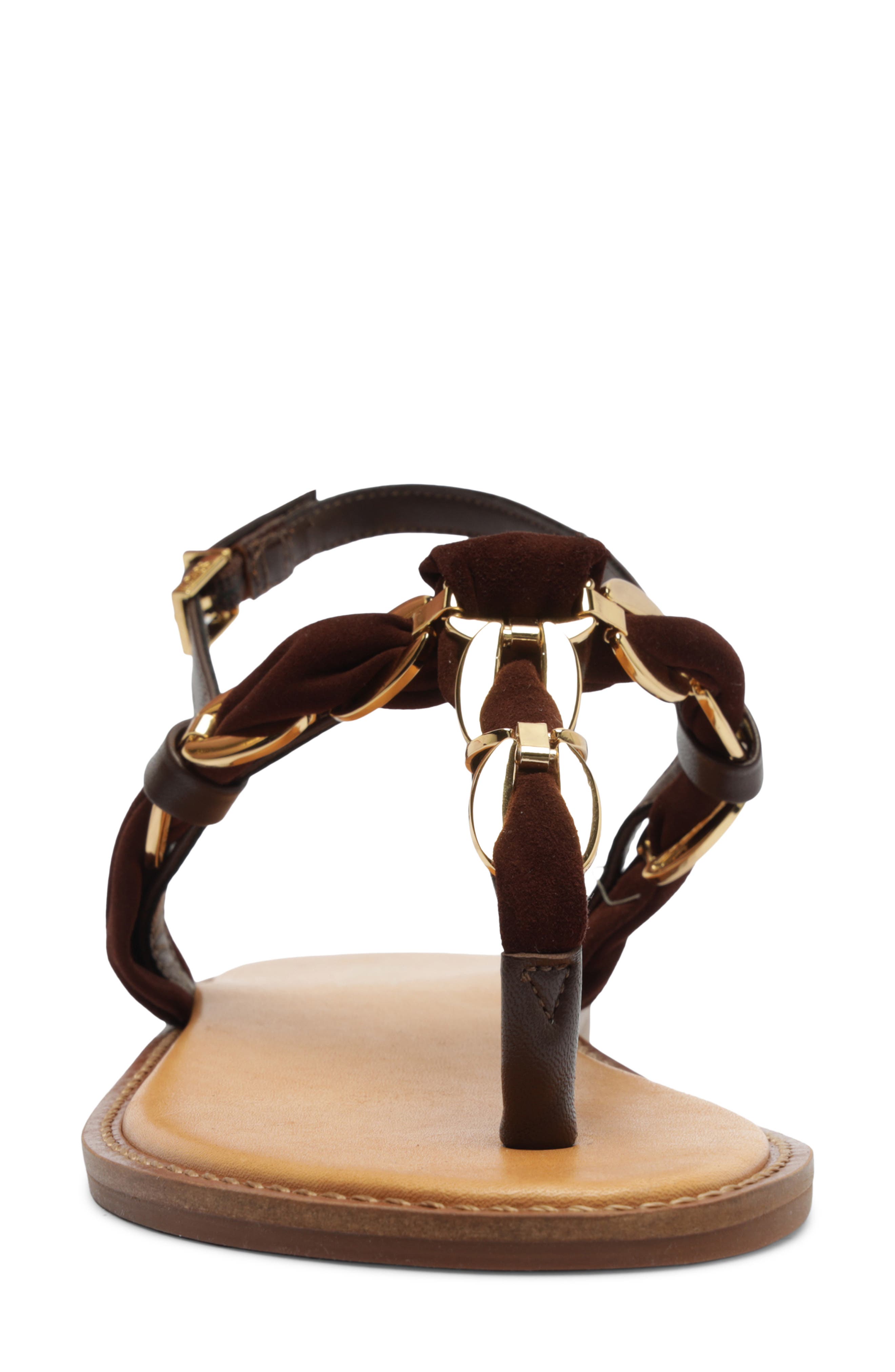 Schutz Camellia Slingback Sandal, Alternate, color, Root Brown