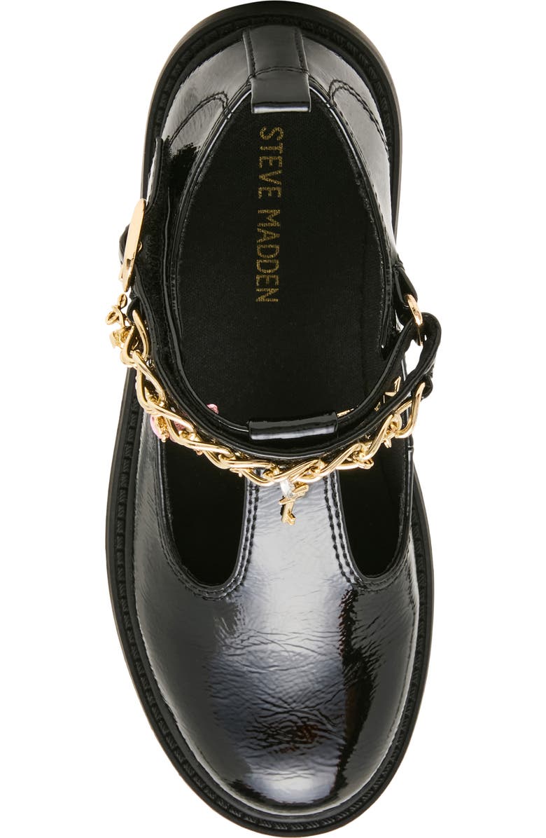 Steve Madden Kids' JLUNDIN Faux Leather Mary Jane, Alternate, color, Black