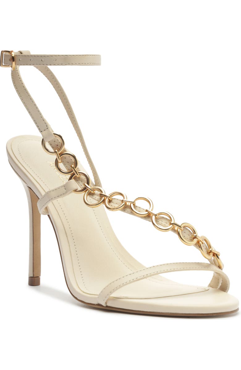 Arezzo Mackenzie High Ankle Strap Sandal, Main, color, Panacota