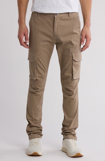 Stitched Twill Cargo Pants