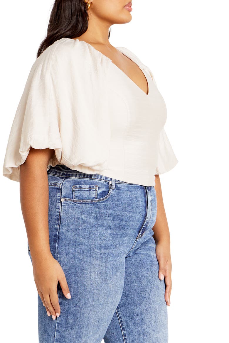 Peta Crop Top, Alternate, color, OAT