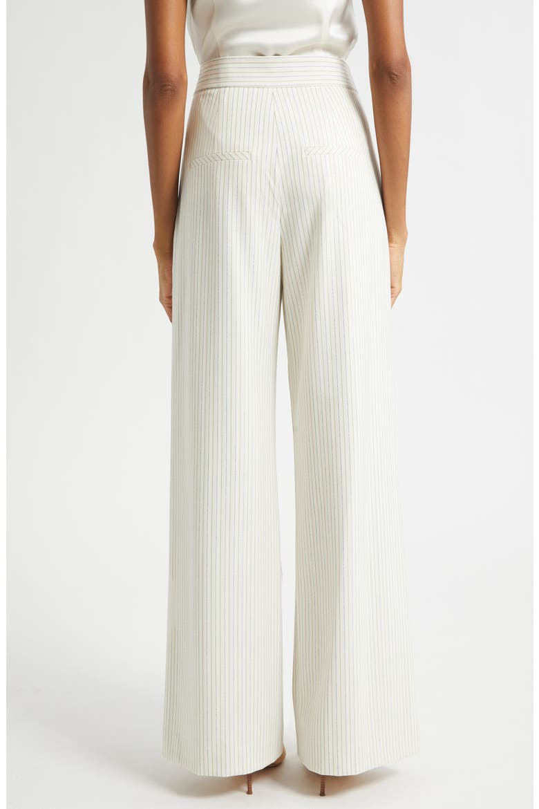 Rimini Wide Leg Pinstripe Pants, Alternate, color, DOVE MULTI