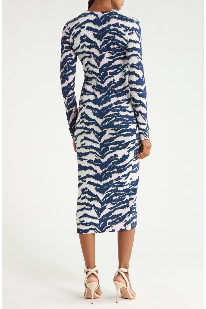 Venice Long Cardigan, Alternate, color, PALACE TIGER PRINTED