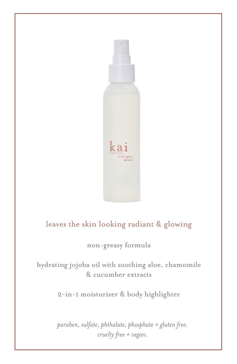 kai Rose Body Glow, Alternate, color, 