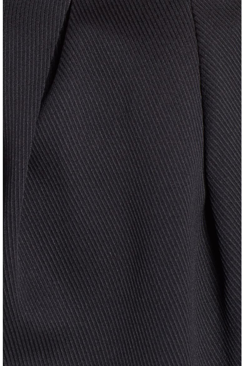 Pleated Miniskirt, Alternate, color, BLACK