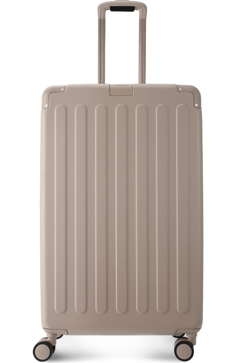 Hedgren Nostos Matte Large Spinner Suitcase, Main, color, Sahara
