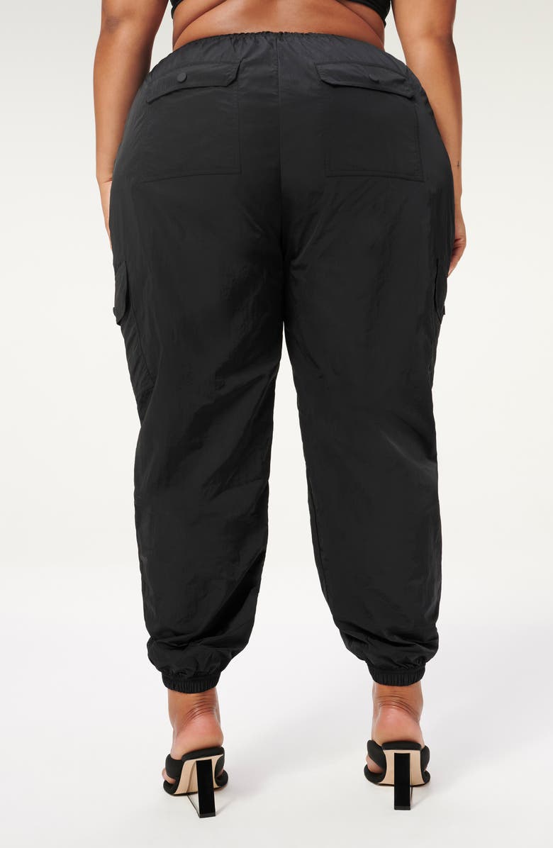 Good American Essential Cargo Pants, Alternate, color, 