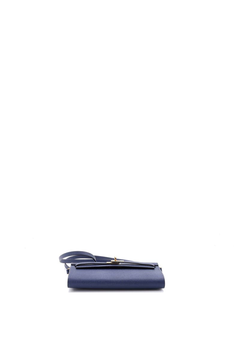 Kelly To Go Wallet Epsom, Alternate, color, Bleu Saphir