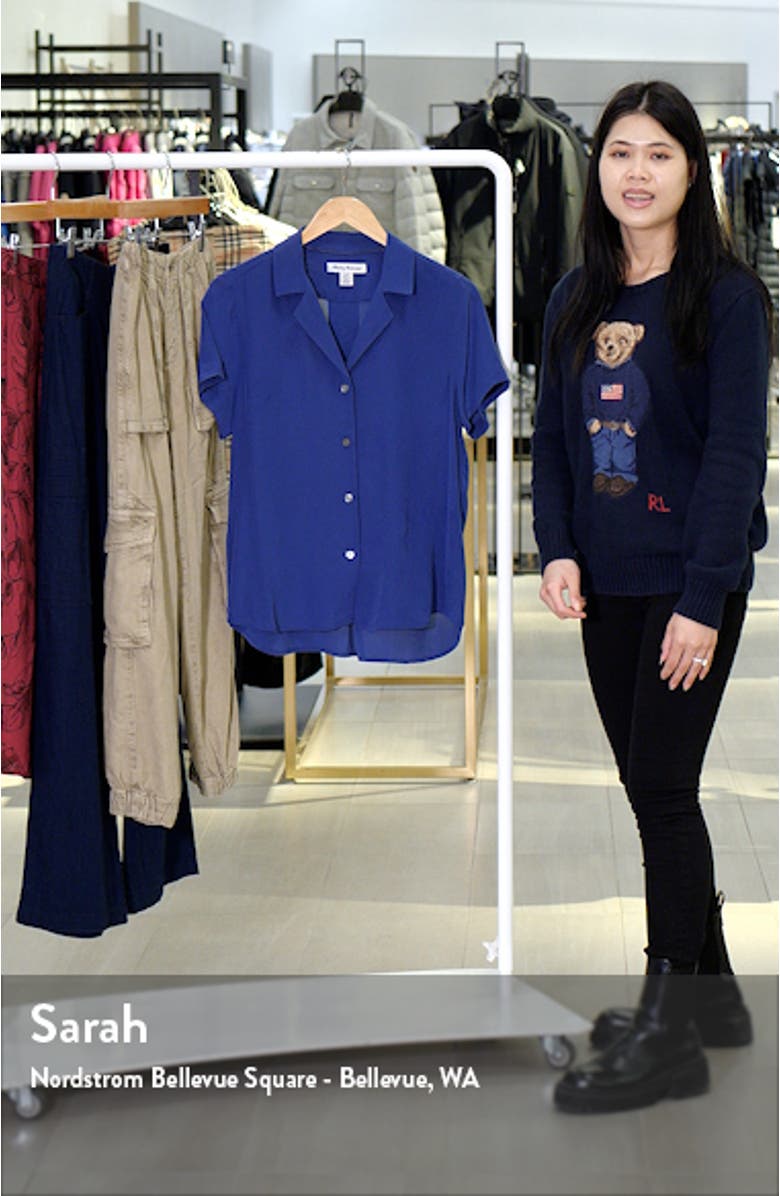 Talullah Silk Camp Shirt, sales video thumbnail