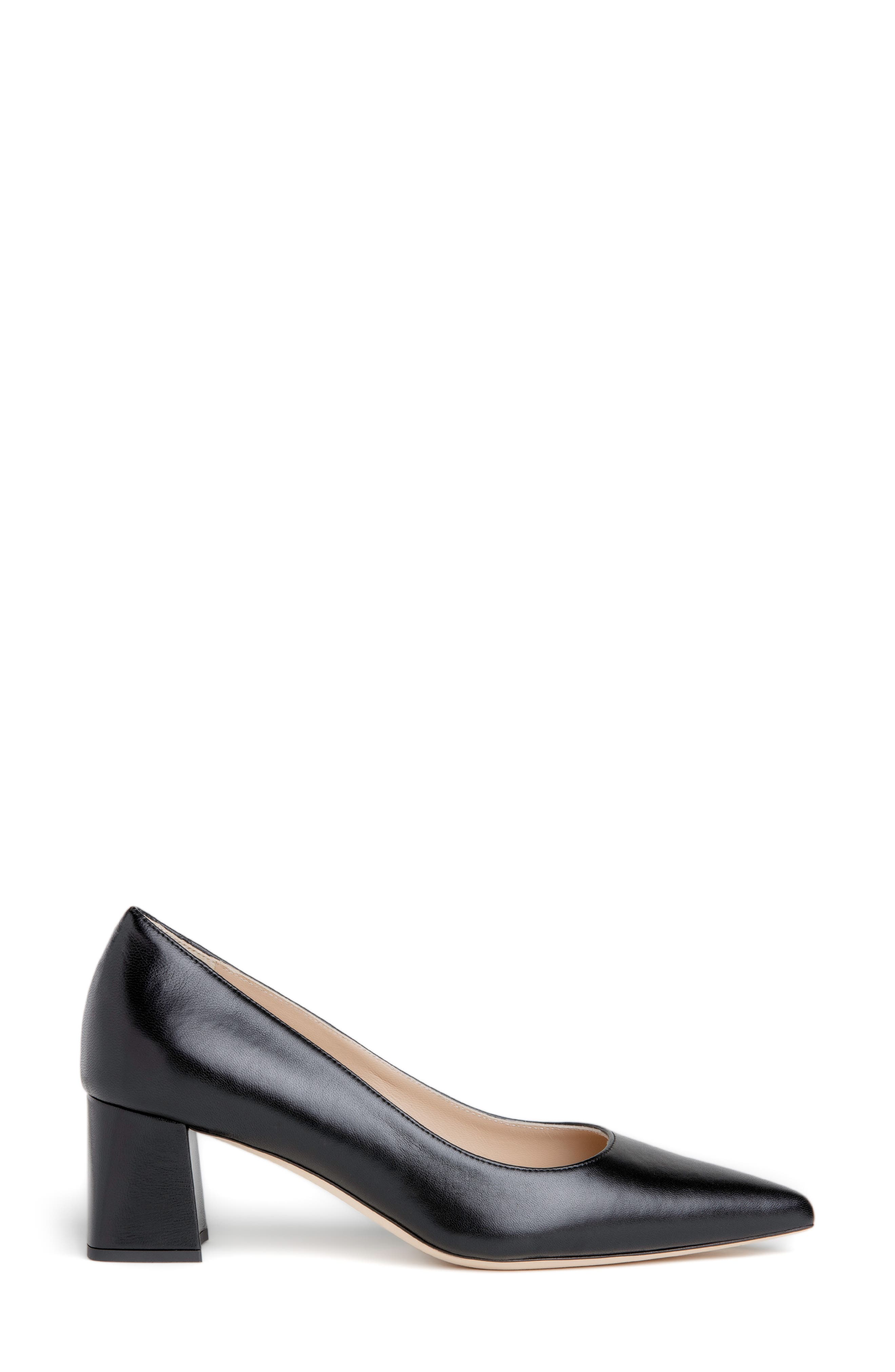 BEAUTIISOLES Corina Pointed Toe Pump, Alternate, color, Black
