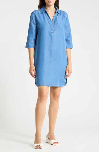 Collared Denim Dress