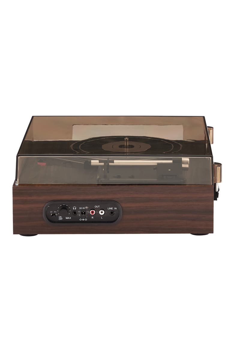 Scout Record Player, Alternate, color, WALNUT