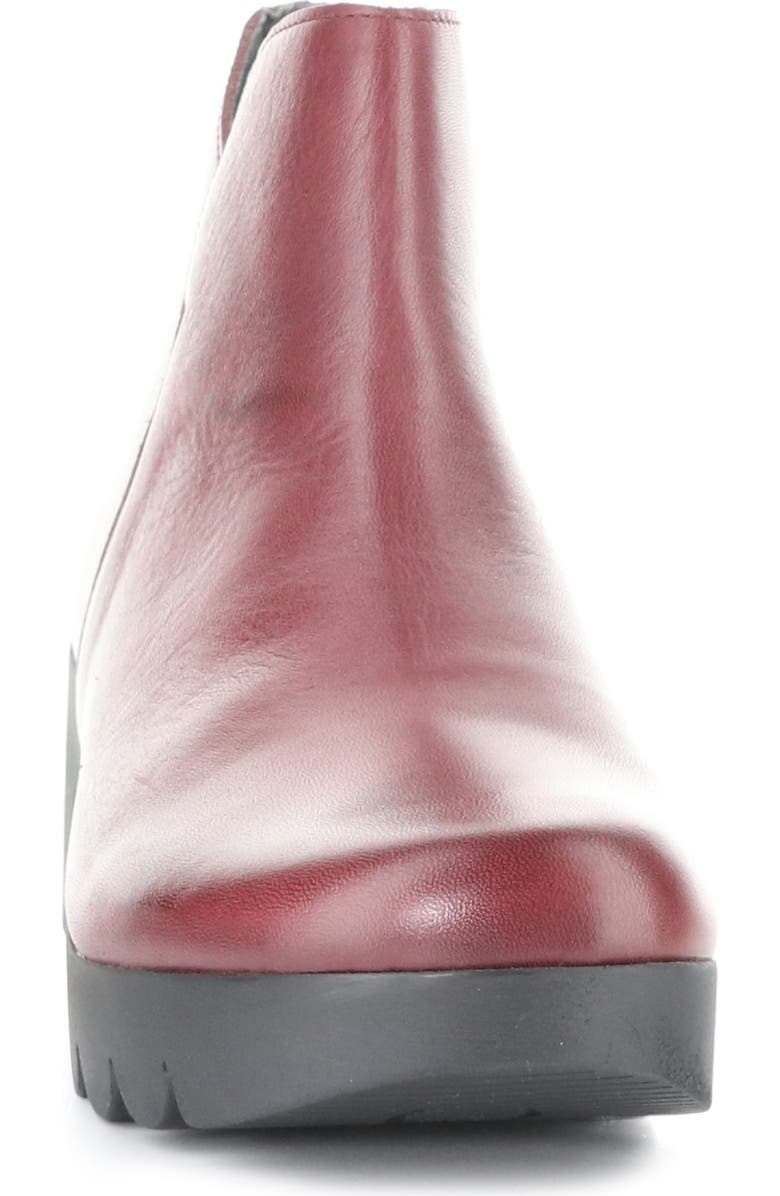 Fly London Vang Wedge Bootie, Alternate, color, 002 Burgundy