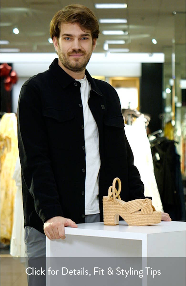 Liza Ankle Strap Platform Sandal, sales video thumbnail