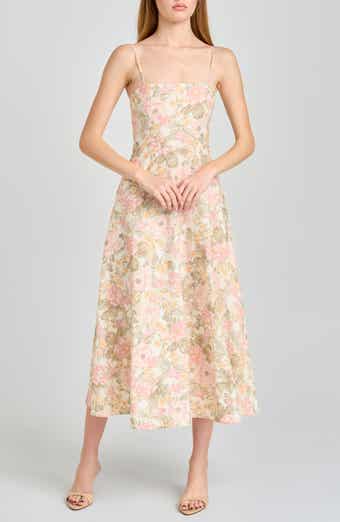 Josefina Floral Fit & Flare Midi Dress