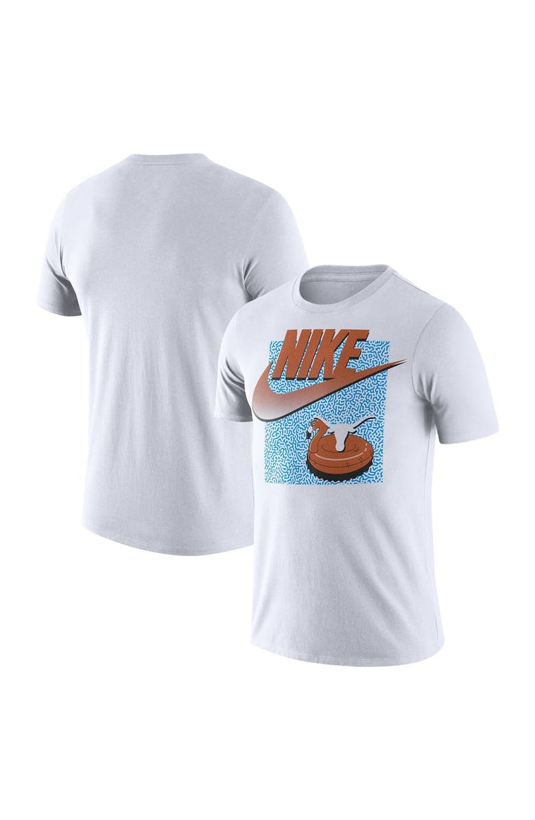 Nike Men's Nike White Texas Longhorns Swoosh Spring Break T-Shirt, Alternate, color, 
