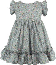 Popatu Kids' Floral Pinafore Dress
