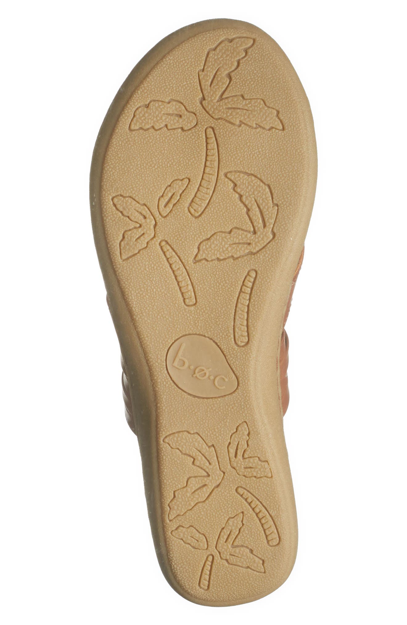 Alisha Slide Sandal, Alternate, color, LT BROWN